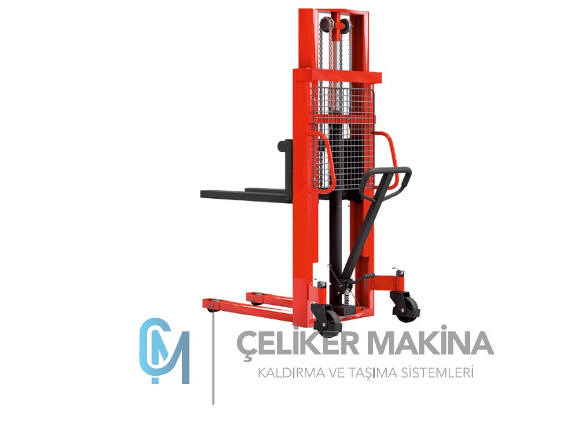 1 Ton 1,6 mt Manuel İstif Makinası